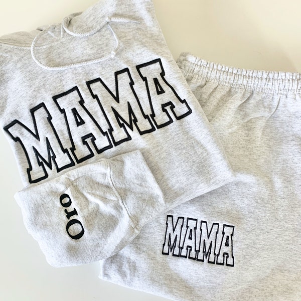 Bringing Home Baby Hospital Outfit for New Parent Comfy MAMA Sweats New Mom & Dad Matching Sweatshirts Baby Shower Gift New Mom Care Package