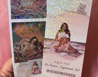 Kali Uchis Sincerely Tour Bookmark Ticket