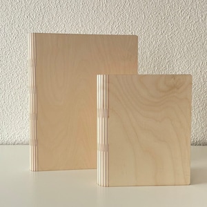 Houten mappen in DIN A4 en A5 (ringbanden)