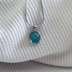 Blue stone necklace - Etsy 日本