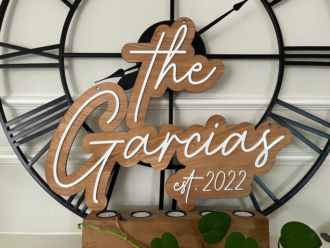 Personalized Name Sign - Etsy