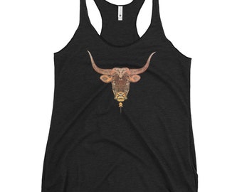 Débardeur Texas Longhorn Texas pour femme
