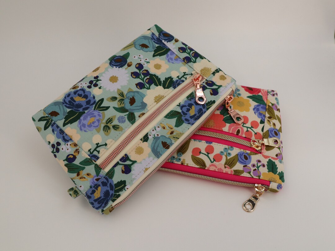 Devon Pouch With Vintage Blossom Pattern - Etsy