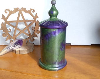 Vintage inspired witchy apothecary jar