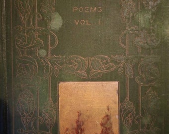 Whittiers Gedichte Band I Altemus - Frühe 1900er Antiquarische Poesie - Altemus Verlag