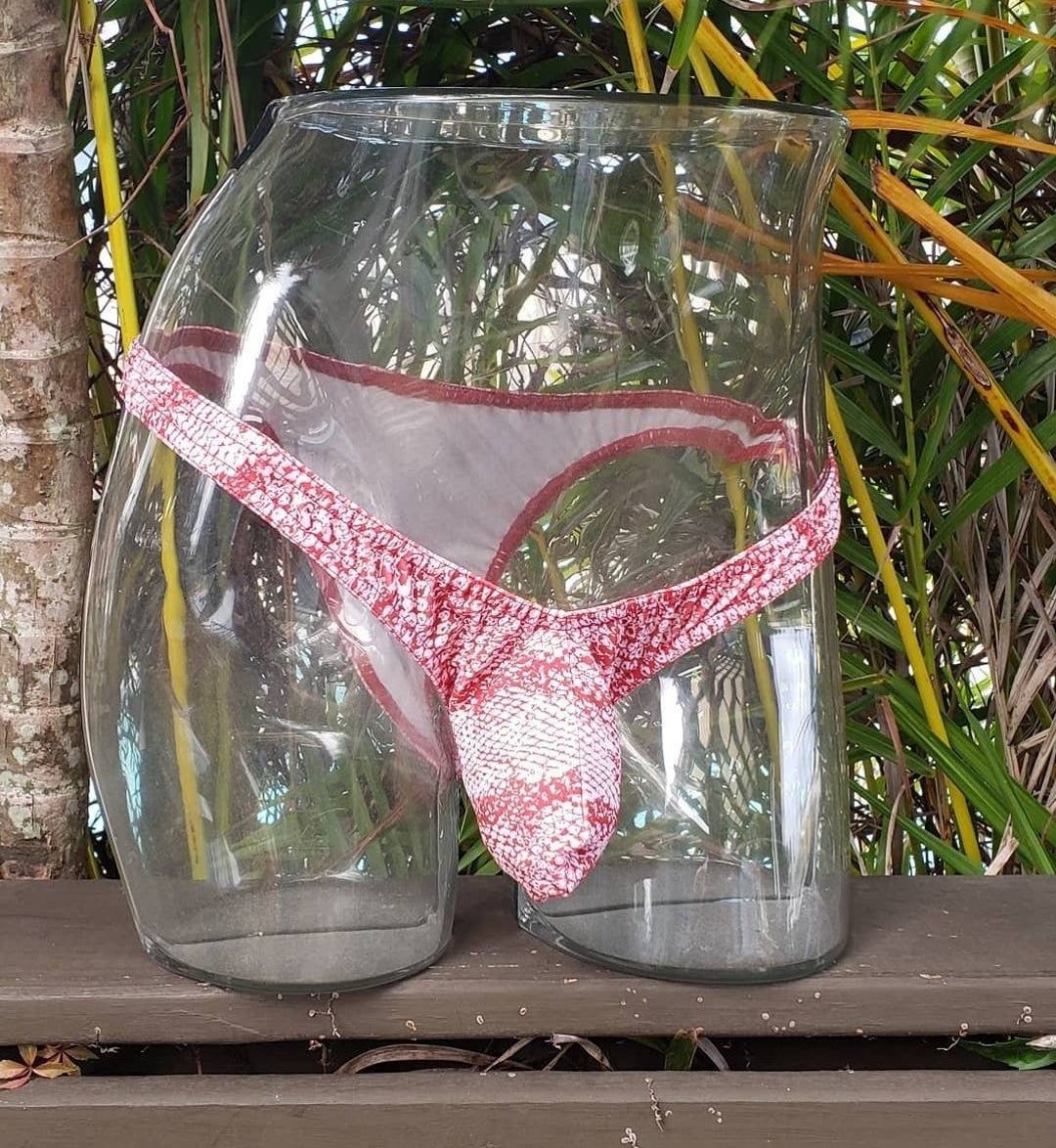 Men's Micro Swimwear Men's Bikini red Etsy