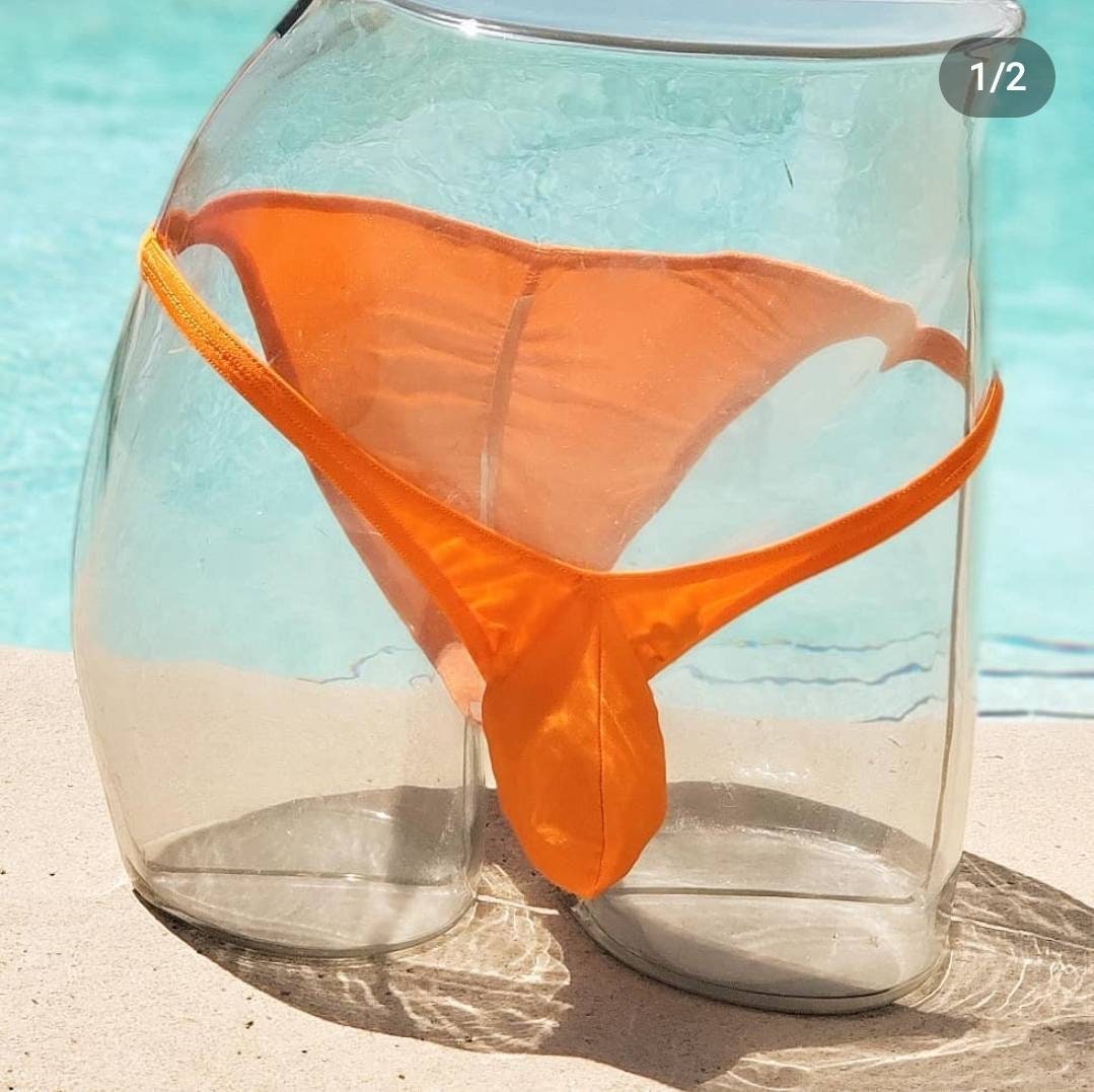 Men's Micro Swimwear Men's Ruched Back Bikini Etsy UK