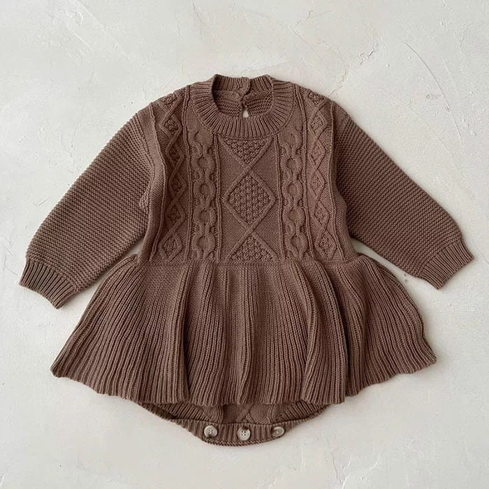 Baby Girl Cream Sweater