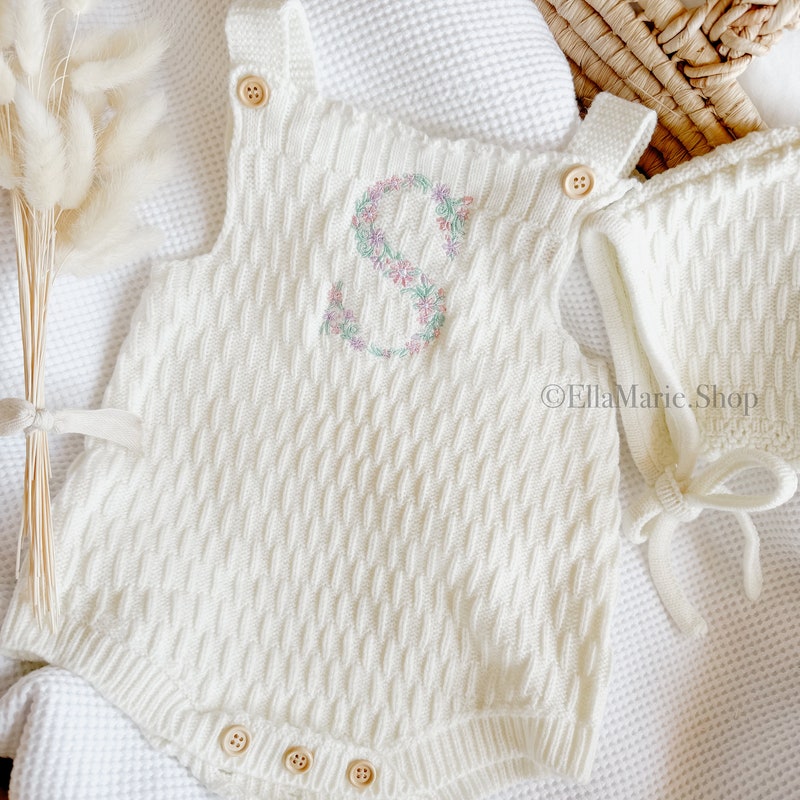 Monogrammed Baby Clothes - Etsy