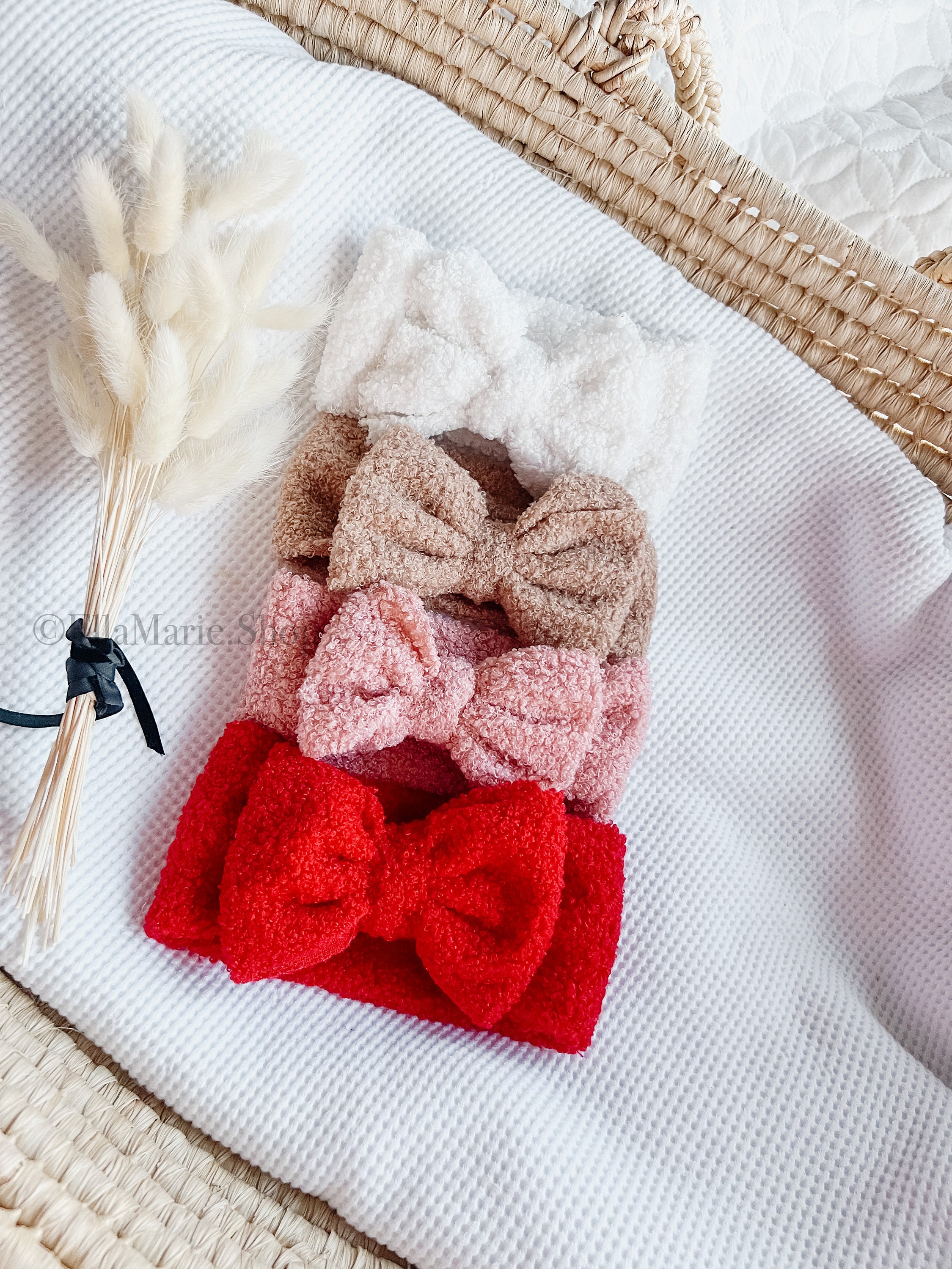 Big Bow Headband Baby Red Hair Bow Headband Bows For Baby Girls
