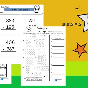 Multiplication Worksheets 0-15 - Etsy