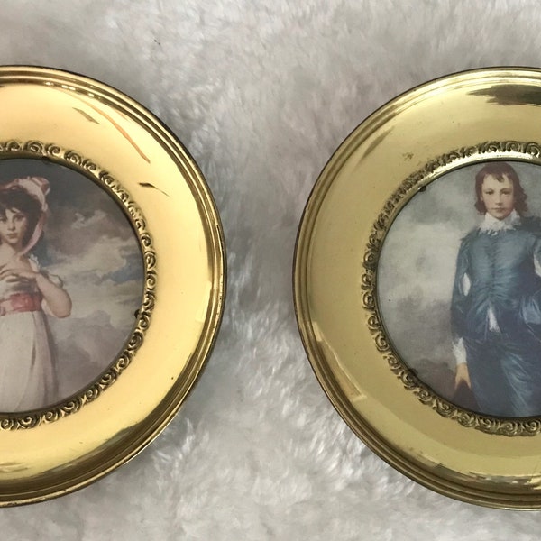 Blue Boy and Pink Lady Etsy