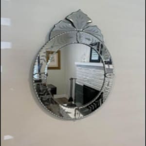 Murano glass mirror