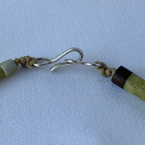 Navajo Nancy Custer Matching Heishi Bead Sterling Silver shops Necklace & Earrings