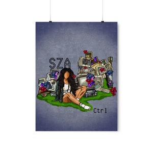 SZA Ctrl- Iconic Ctrl Poster Art Print
