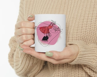 Classic Love on a Mug | Relive the musical magic with this classic movie mug featuring Johnny and Baby's iconic Dirty Dancing moment