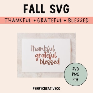 Thankful SVG | Fall Svg | Fall Svg Designs | Fall Shirts Svg | Fall Sign Svg Files | Fall SVG Files