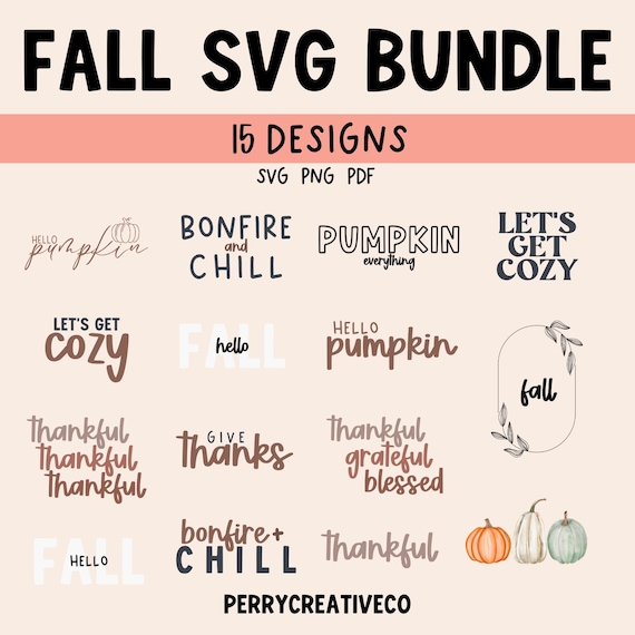 Fall SVG Bundle | Fall Svg | Fall Svg Designs | Fall Shirts Svg | Fall Sign Svg Files | Fall SVG Files