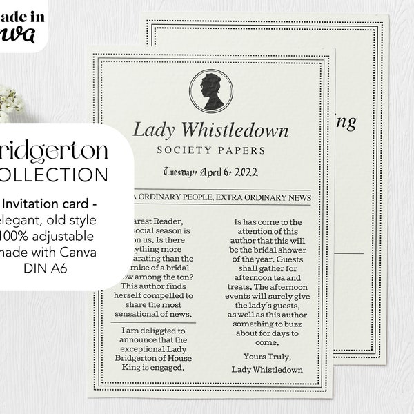 Lady Whistledown Society Papers Canva Etsy Lady Whistledown Society Papers Canva Etsy