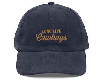 Long Live Cowboys Corduroy Hat