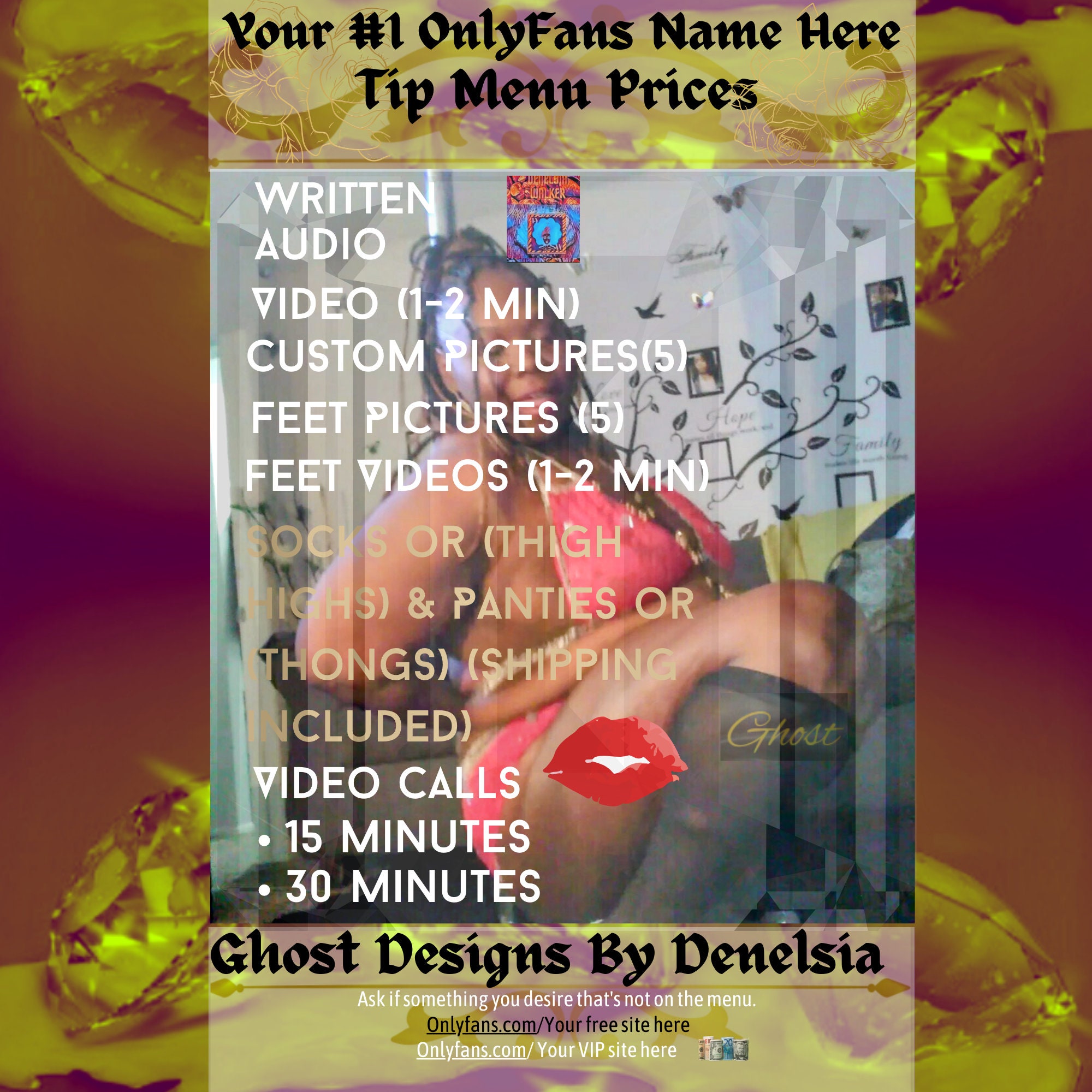 Onlyfans Tip Menu Price List customs - Etsy