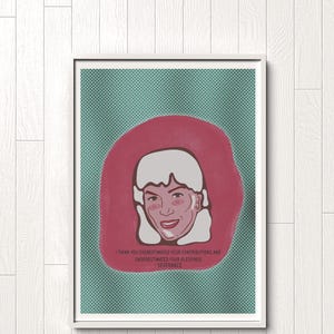Severance TV Show Series TV Script Lumon Industries Pop art style Adam Scott Custom Severance Minimalist Wall Decor Severance Season 2