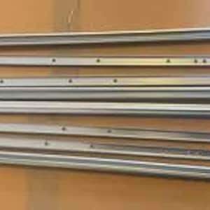 Original IKEA 124401(2x)/117327(4x) Teleskop-Bettstütze 630–930 mm | Verstellbare Bettrahmenhalterung | Original IKEA Ersatzteil