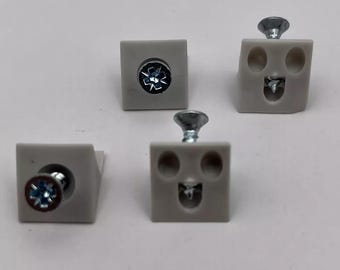 110678 x12 -Replacement for Ikea Drawer Back Fitting with Screw Support
