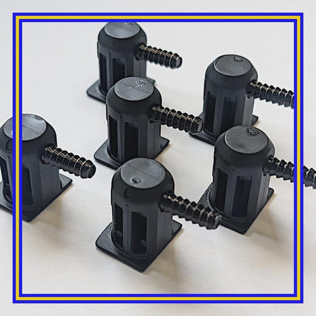 Removable Pin Bracket 10075401 X 6 IKEA IDANEAS Shelf Supports/ Pins/ Brackets in Black - Etsy