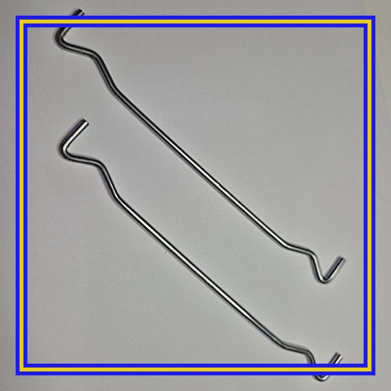 101513 X2 IKEA Metal Preformed Support Wire/ Guide/ Bracket - Etsy