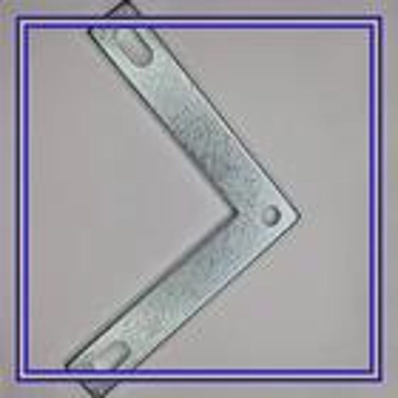 124151 X1 IKEA Metal L-shaped Bracket With Pre-drilled Holes - Etsy