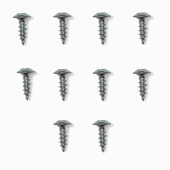 mirin7728 ③ 124386 X10 - Replacement for IKEA Self Tapping Screws - Cross Head
