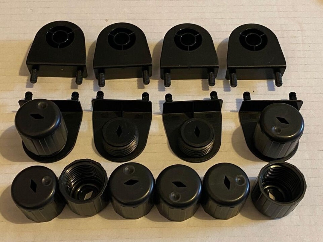 141413 X8 (141414) - Replacement for IKEA Wall Mounting Spacers in