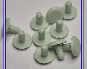 10090656 x10 IKEA Plastic Plugs, Small in Mint Green