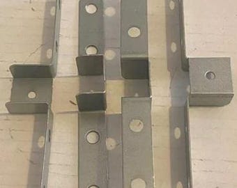 190095 X4 Replacement for IKEA Metal Bracket used in HAVSTA Cabinet, silver