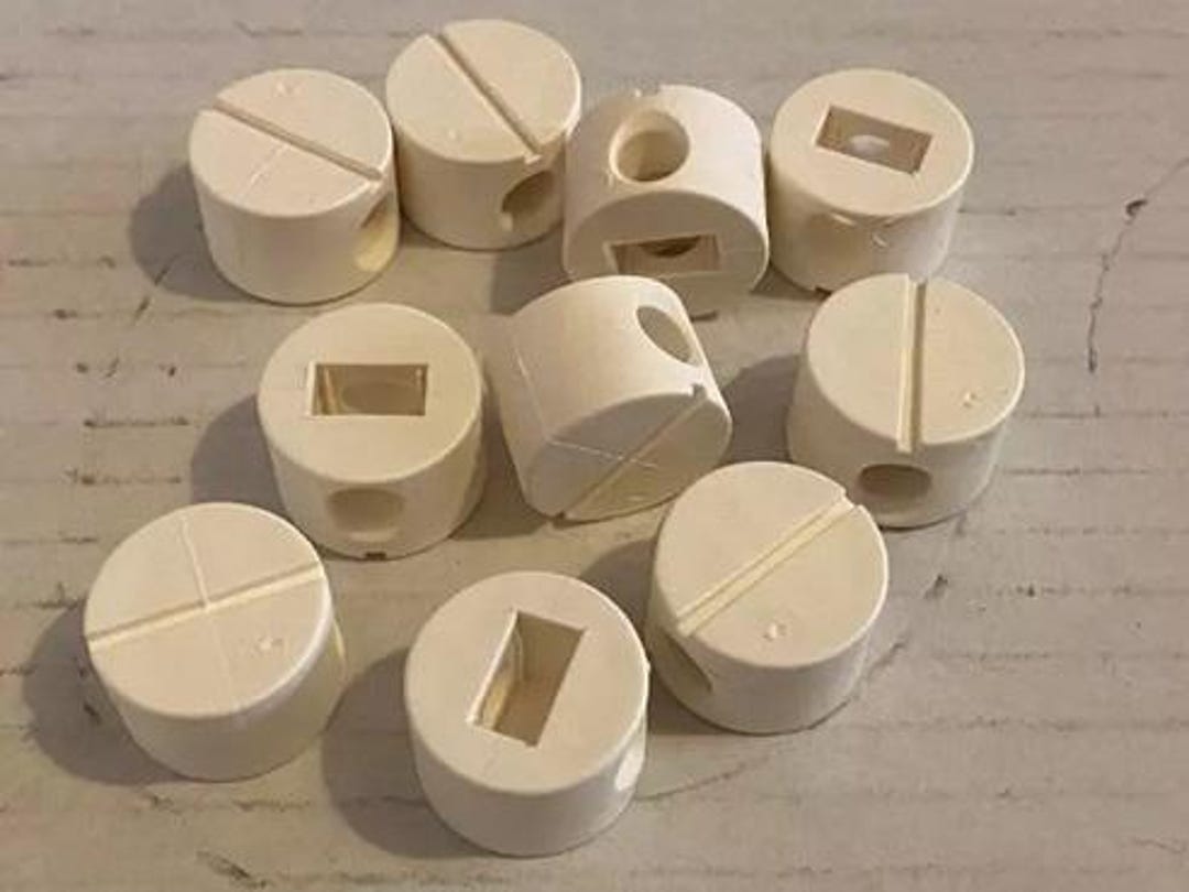 Bubu① J726 128437 X10 Replacement for IKEA Plastic Nut Holder Fittings Trysil