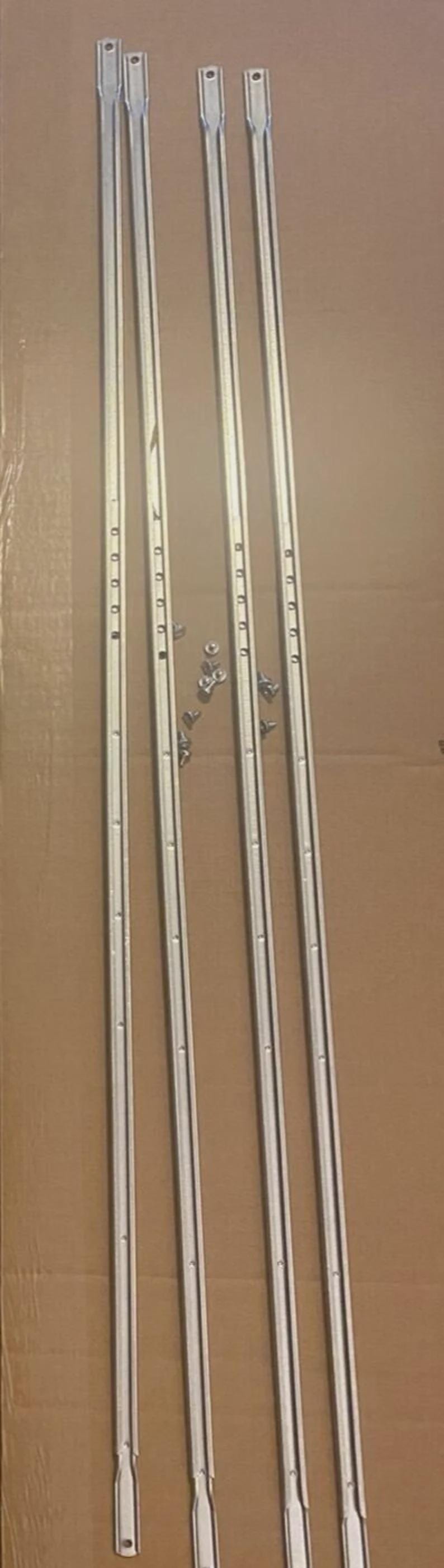 1x 118231 - 4x 100365 - Coulisse de tiroir Vis Hemnes MALM BRIMNES IKEA