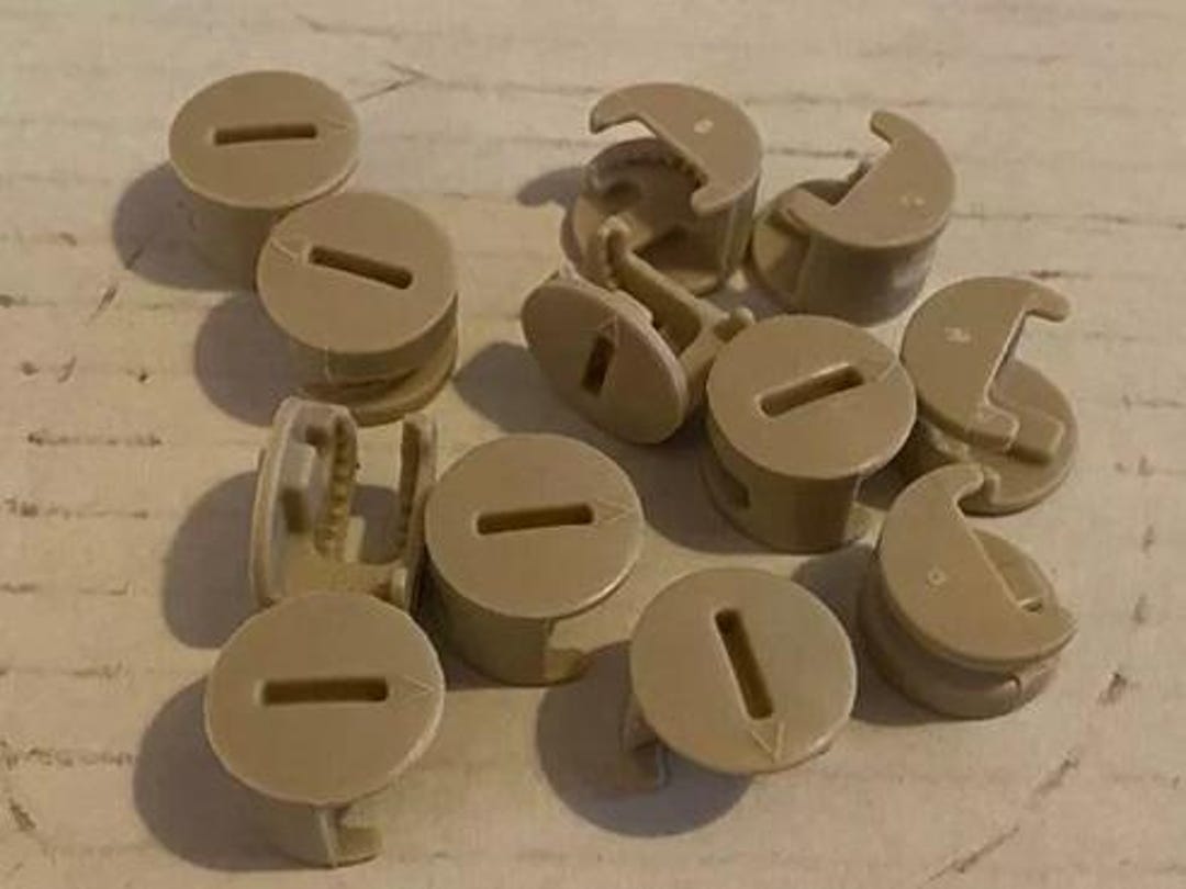 120076 X12 Replacement for IKEA Malm Hemnes KOMPLEMENT Cam Nut