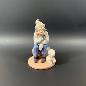 Clown Figurine, Vintage, Paul Sebastian Clown Figurine, Ceramic Figurine, Clown Decor, Gift