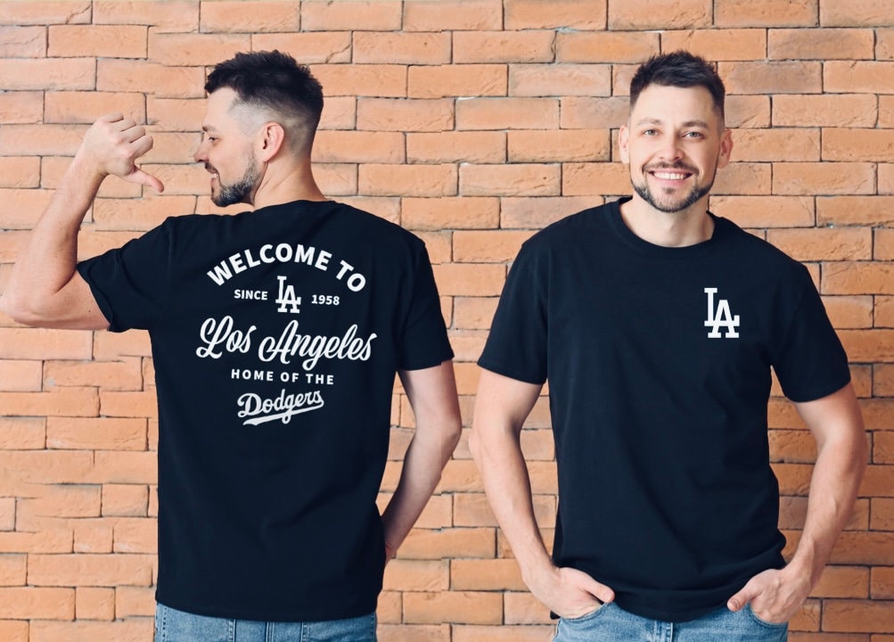 Los Angeles Dodgers T-Shirt By 47' Brand Color: Blue Men's Size: Large (L)  NWT