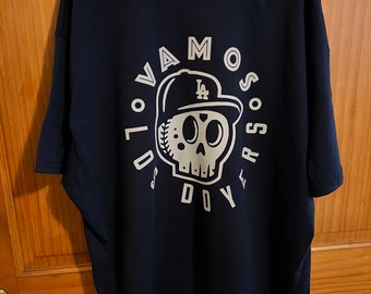 Los Angeles Dodgers - Vamos Los Doyers T-shirt made to order any size and  any color.