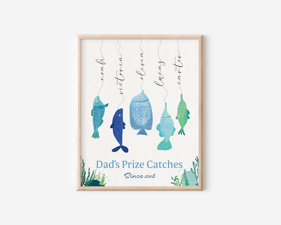 Custom Personalized Fishing Canvas - Gift Idea For Father's Day - To My Dad main image 1