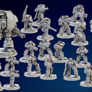 Grimdark Strike Force (Miniature Tabletop Wargame Minis)