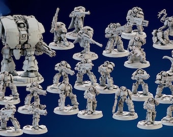 Grimdark Strike Force (Miniature Tabletop Wargame Minis)