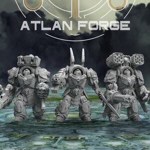 ANGELIC DOMINATORS - Atlan Forge ( Miniature Tabletop Wargame Minis ...