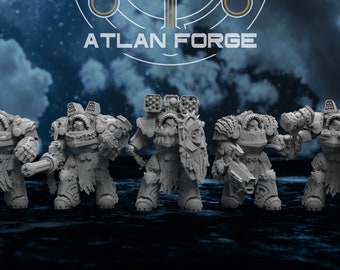 Wai Toa - Roroa Reinforcements - Atlan Forge (Miniature Tabletop Wargame Minis)