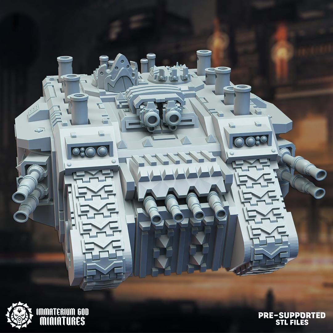 MechaTank - IMMATERIUM GOD MINIATURES