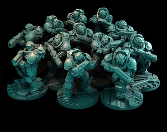 Basic Marine/Guard BULK SET ( 20 minis )