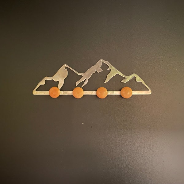 Mountain coat rack