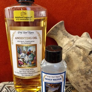 5 Anointing Oil From Jerusalem Scented With Frankincense